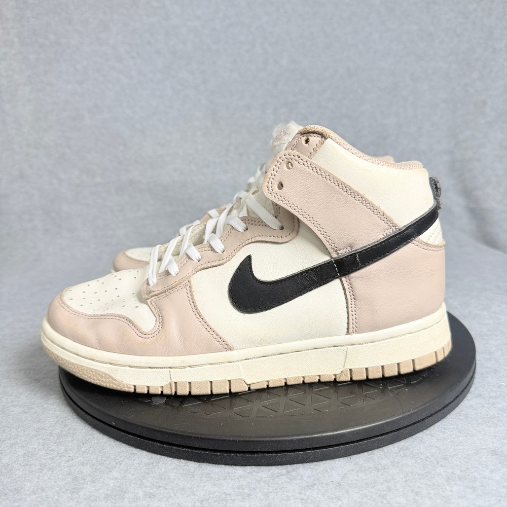 Nike Dunk High LX Next Nature Pink Oxford Black Swoosh DD1869-200 Womens 7.5 - Picture 6 of 7